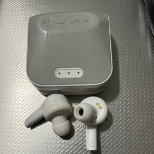 JBuds Air are great with 30+ hours of playtime and dual microphones.